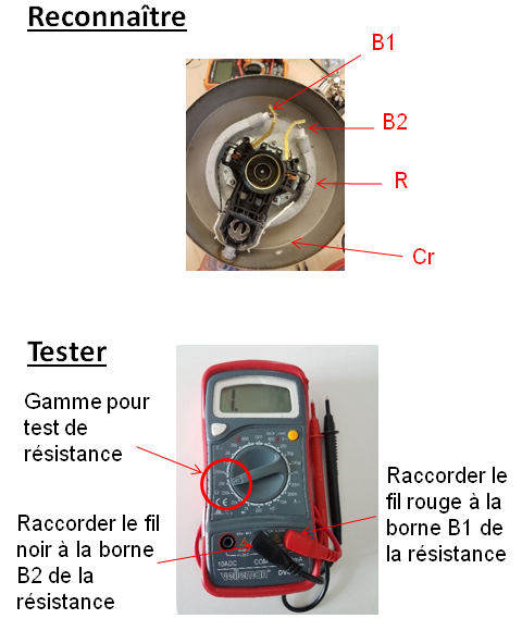 RCB 12 : La résistance chauffante