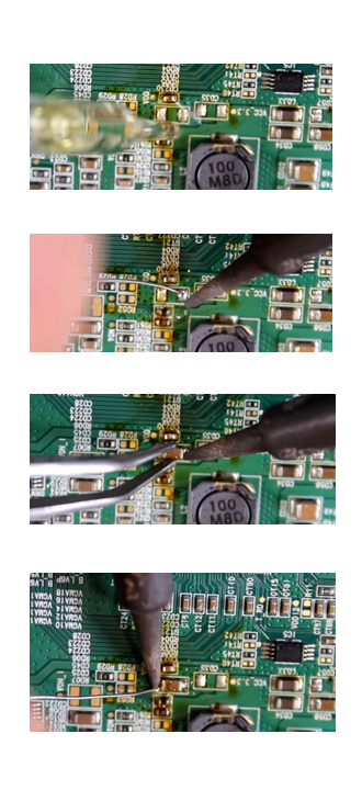 souder un composant monté en surface cms